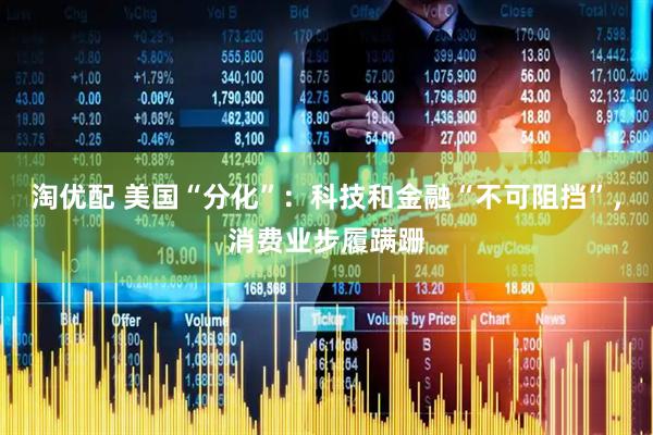 淘优配 美国“分化”：科技和金融“不可阻挡”，消费业步履蹒跚