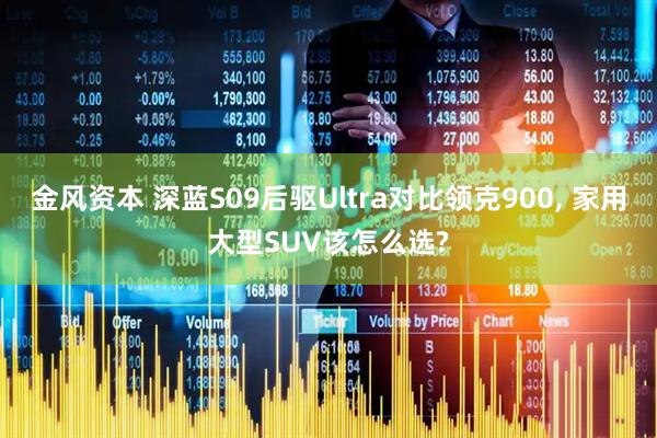 金风资本 深蓝S09后驱Ultra对比领克900, 家用大型SUV该怎么选?